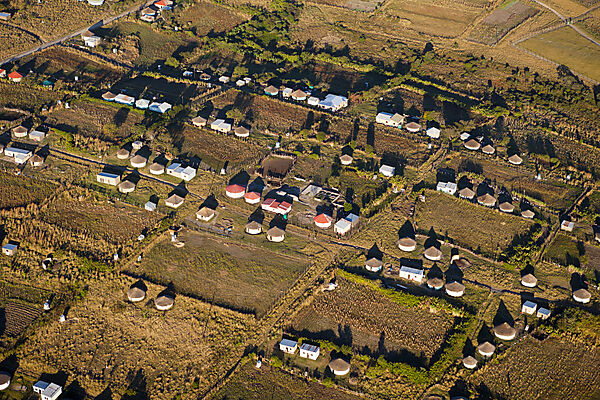Xhosa Siedlung an der Wild Coast