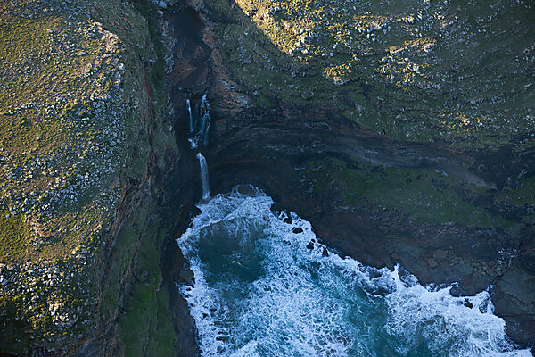 Wasserfall an der Wild Coast
