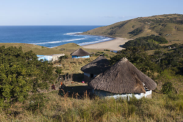 Xhosa Siedlung an der Wild Coast