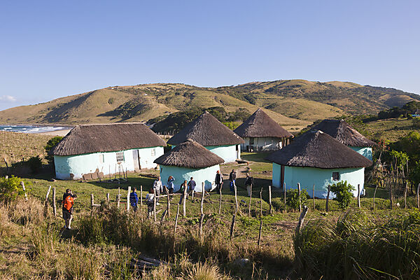 Xhosa Siedlung an der Wild Coast