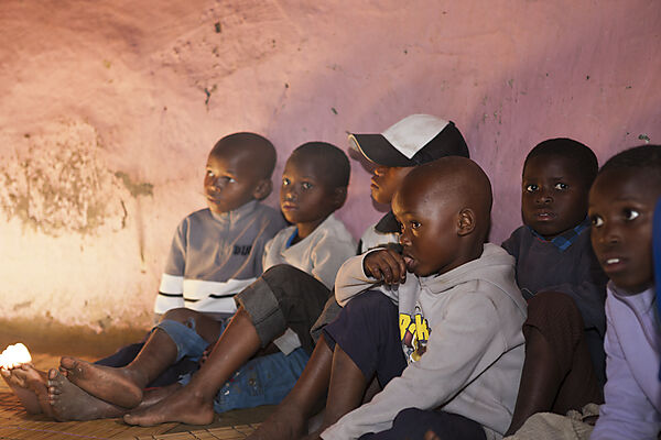 Kinder eines Xhosa Stammes