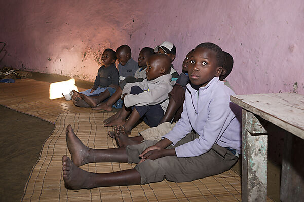 Kinder eines Xhosa Stammes