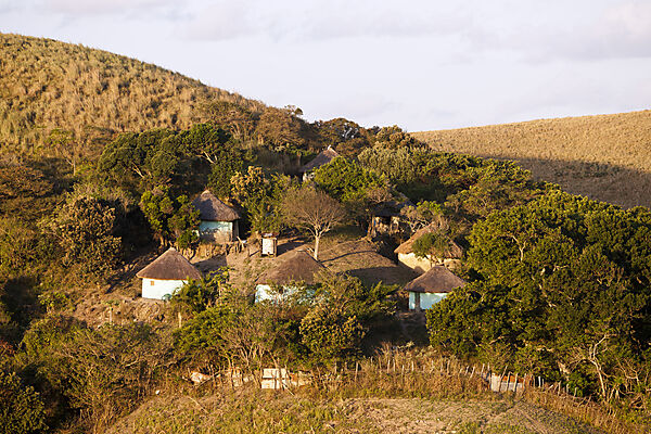 Xhosa Siedlung an der Wild Coast