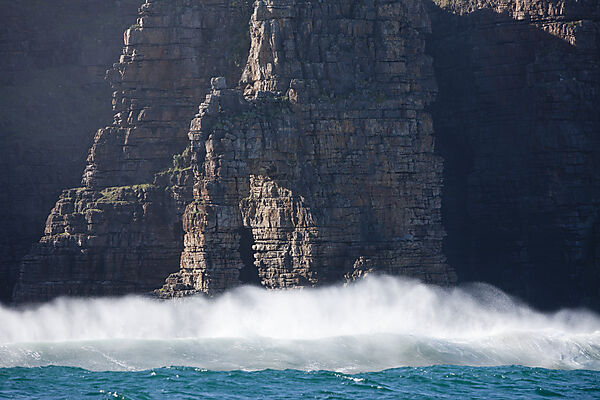 Felsen an der Wild Coast