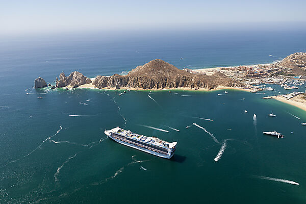 Cruise Ship at Cabo San Lucas