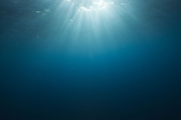 Sunbeam in Ocean