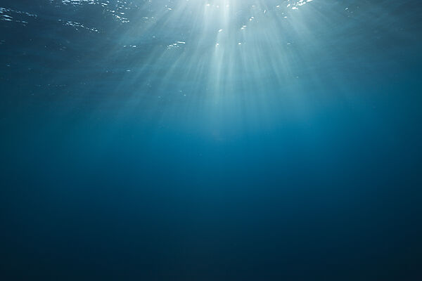 Sunbeam in Ocean