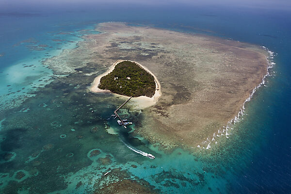 Green Island, Grosses Barriere Riff, Queensland, Australien
