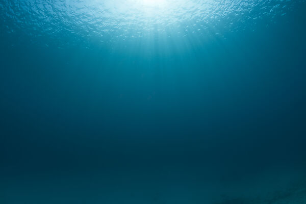 Sunbeams in Ocean, Raja Ampat, West Papua, Indonesia