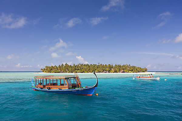 Malediveninsel Alimatha, Felidhu Atoll, Malediven