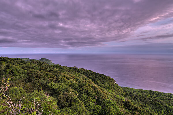 Blick von Margaret Knoll Aussichtspunkt, Weihnachstinsel, Australien