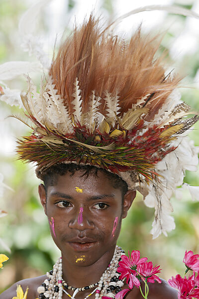 Traditionelles Sing Sing, Tufi, Oro Provinz, Papua Neuguinea