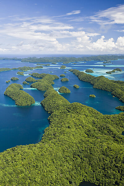 Rock Islands von Palau, Pazifik, Mikronesien, Palau