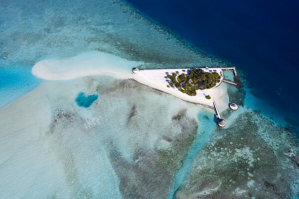 Picnic Island near Gulhi, South Male Atoll, Indian Ocean, Maldives