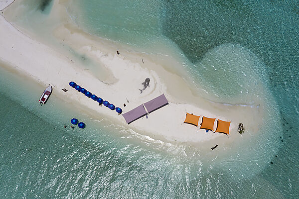 Barbeque Insel Bodumohora, Felidhu Atoll, Indischer Ozean, Malediven