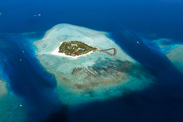 Ferieninsel Alimatha, Felidhu Atoll, Indischer Ozean, Malediven