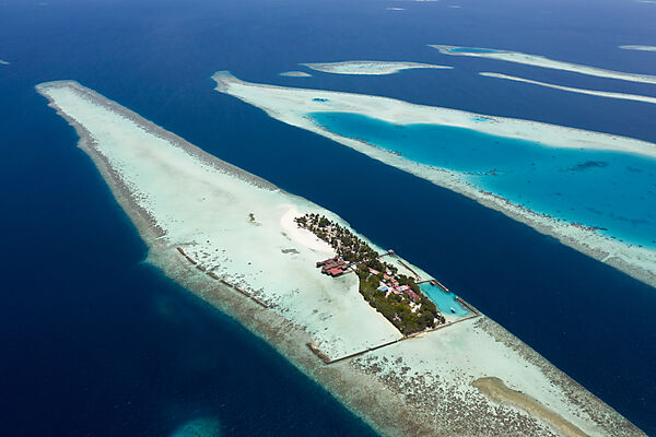 Touristeninsel Ranveli, Ari Atoll, Indischer Ozean, Malediven