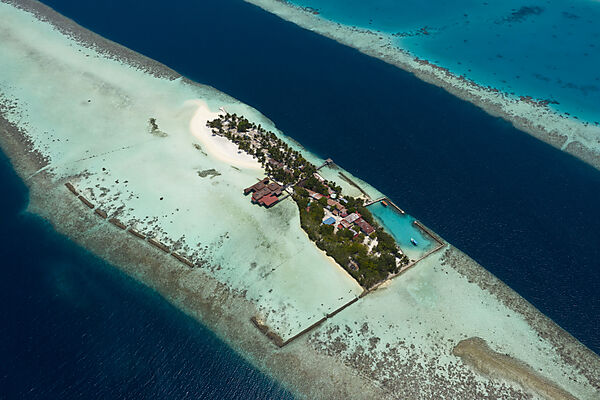Touristeninsel Ranveli, Ari Atoll, Indischer Ozean, Malediven