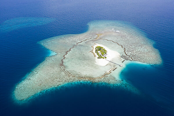 Privatinsel Vaagali, Sued Male Atoll, Indischer Ozean, Malediven