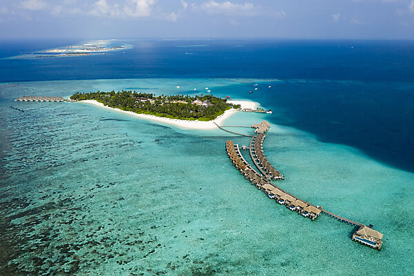 Touristeninsel Velassaru, Sued Male Atoll, Indischer Ozean, Malediven