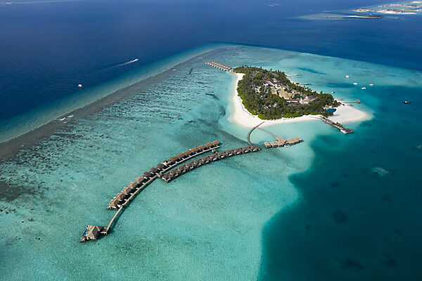Touristeninsel Velassaru, Sued Male Atoll, Indischer Ozean, Malediven