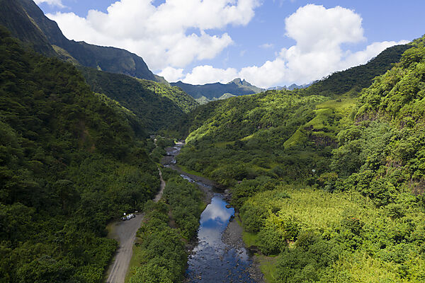 Impressionen des Papenoo Valley, Tahiti, Franzoesisch-Polynesien