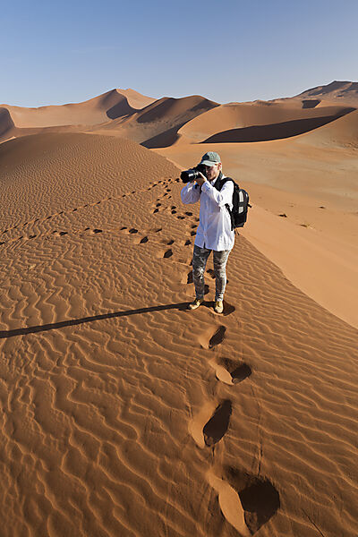 Duenen im Sossusvlei Areal, Namib Naukluft Park, Namibia