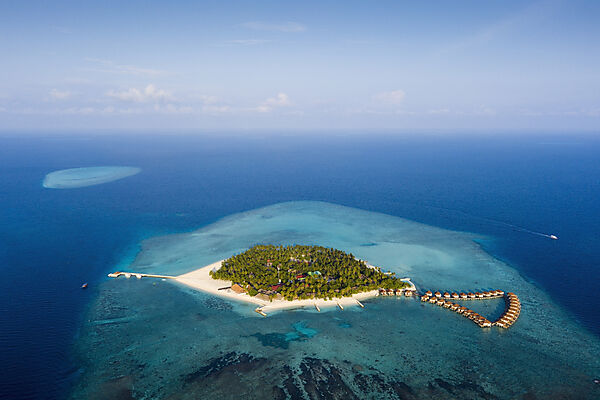 Ferieninsel Alimatha, Felidhu Atoll, Indischer Ozean, Malediven