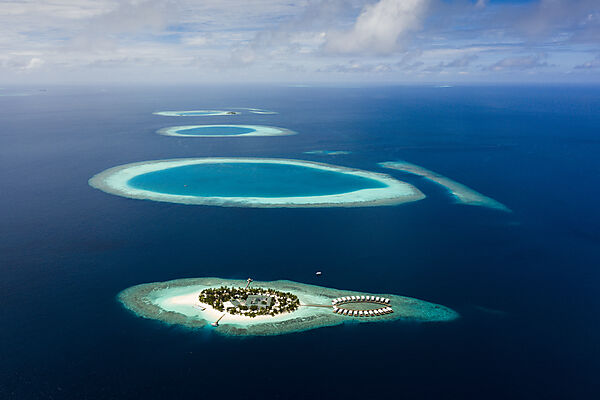 Ferieninsel Bathala, Nord Ari Atoll, Indischer Ozean, Malediven