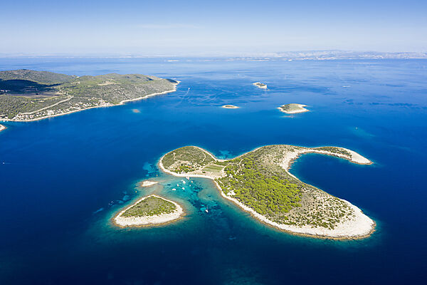 Insel Budikovac und die Blaue Lagune, Mittelmeer, Kroatien