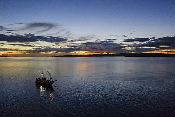Liveaboard at Raja Ampat, Raja Ampat, West Papua, Indonesia