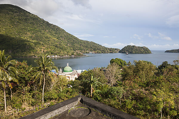Fort Belgica, Banda Neira, Banda See, Indonesien