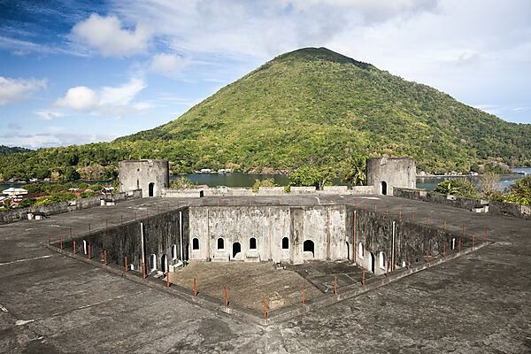 Fort Belgica, Banda Neira, Banda See, Indonesien