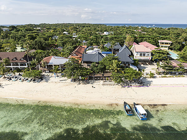 Malalpascua, Aerial View, Malalpascua Island, Cebu, Philippine Sea, Philippines